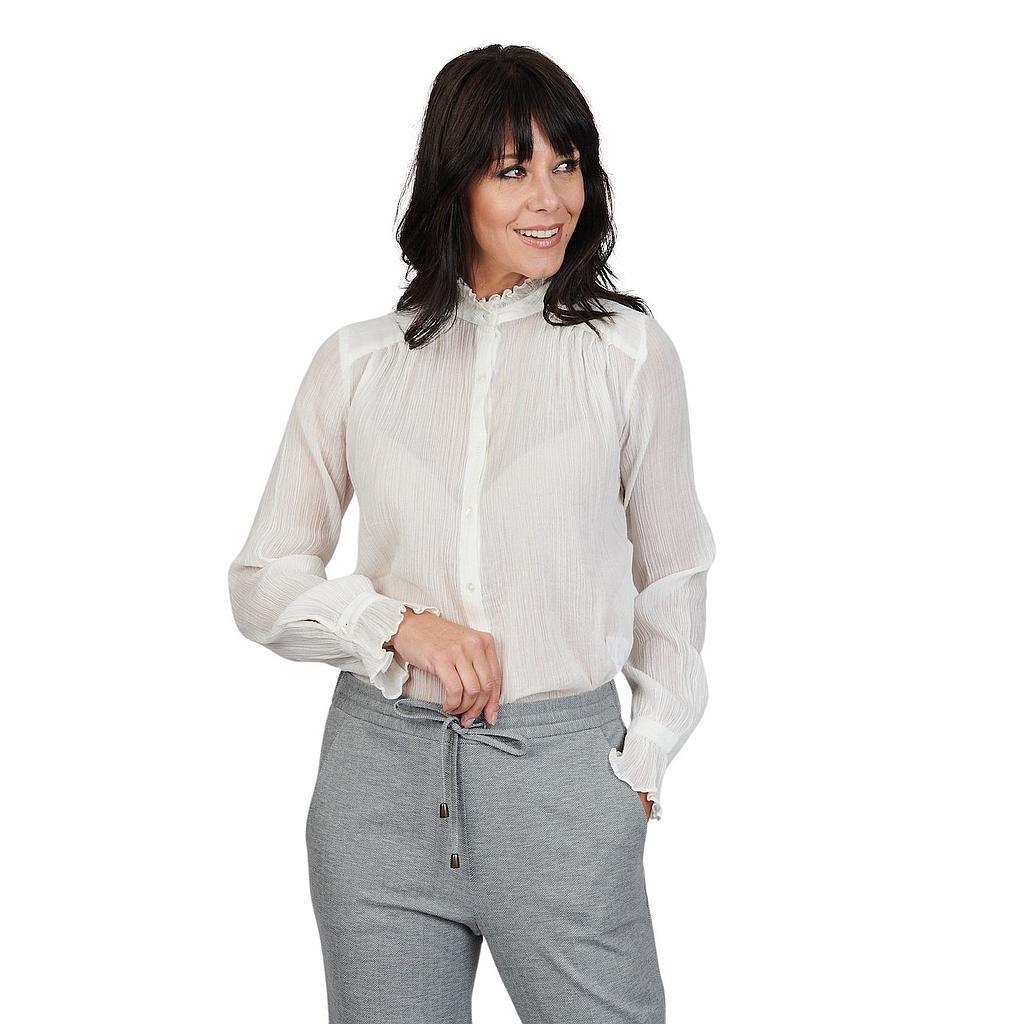 Scapa Flow blouse lange mouwen dames ecru - Artson Fashion