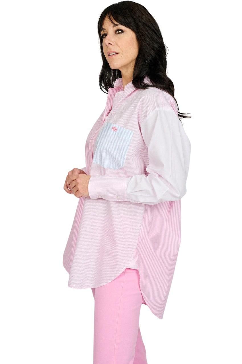 Scapa Flow blouse lange mouwen dames roze - Artson Fashion