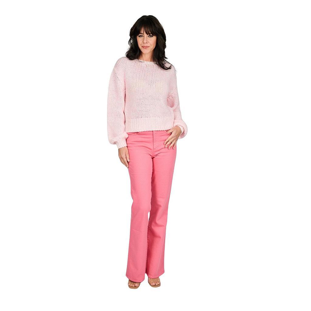 Scapa Flow pull trui ronde hals dames roze - Artson Fashion