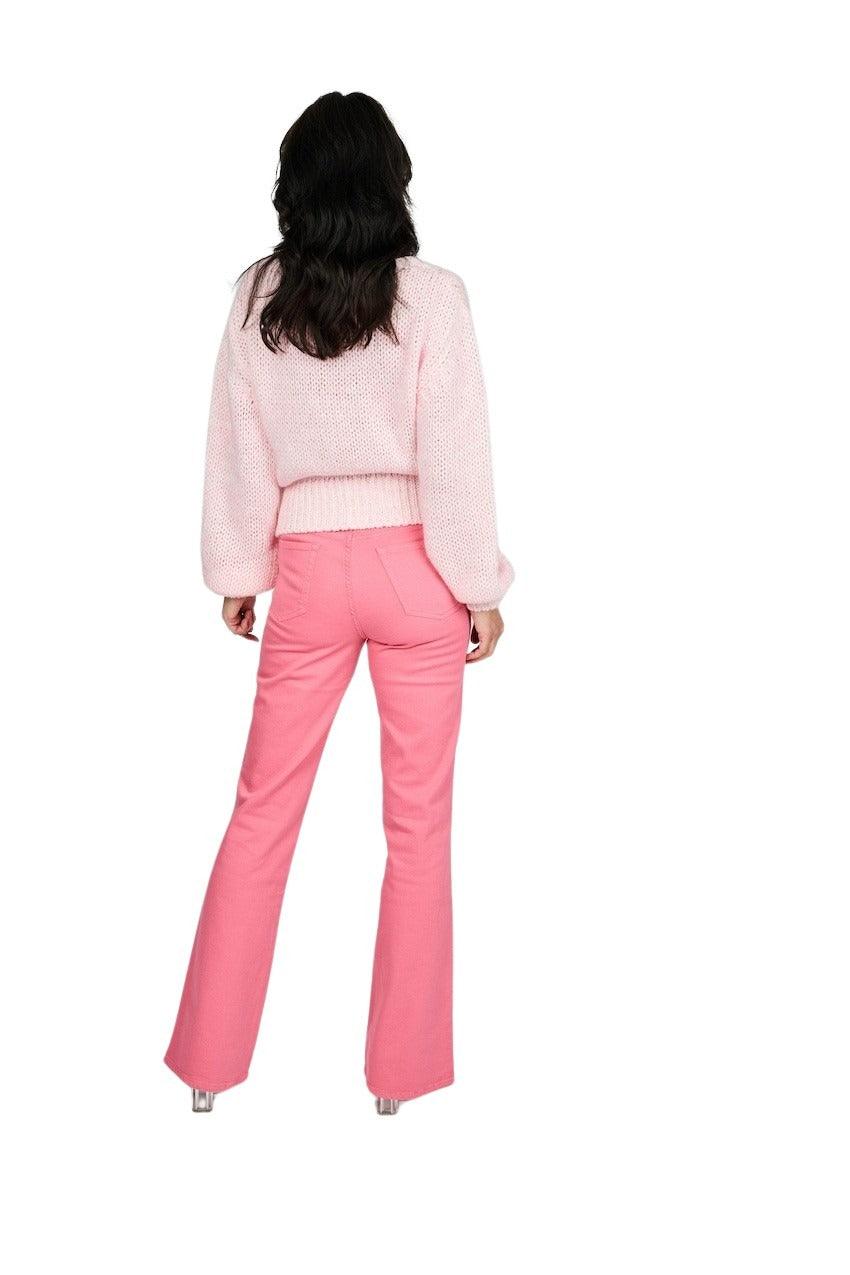 Scapa Flow pull trui ronde hals dames roze - Artson Fashion
