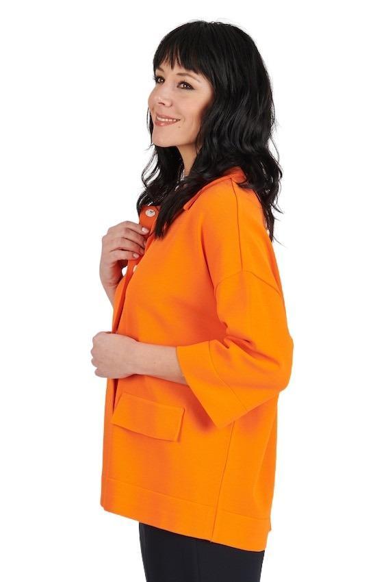 Anneclaire gilet dames oranje - Artson Fashion