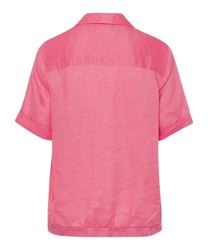 Brax Women blouse korte mouwen dames roze - Artson Fashion