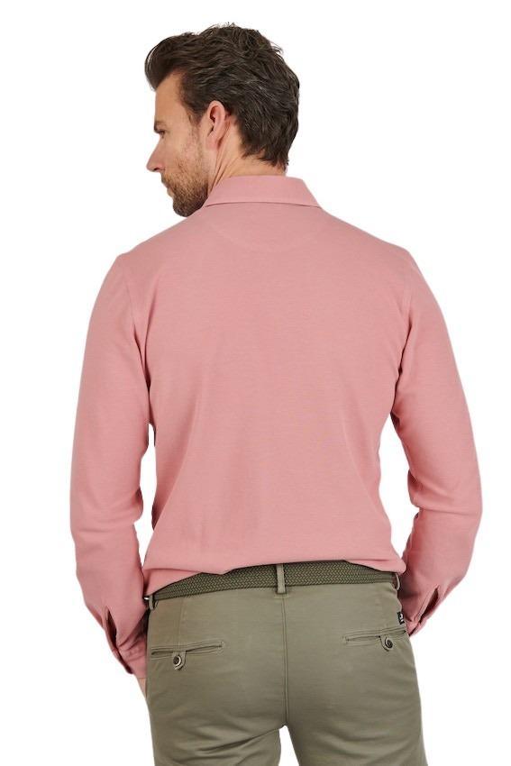 Gran Sasso Men hemd lange mouwen heren roze - Artson Fashion