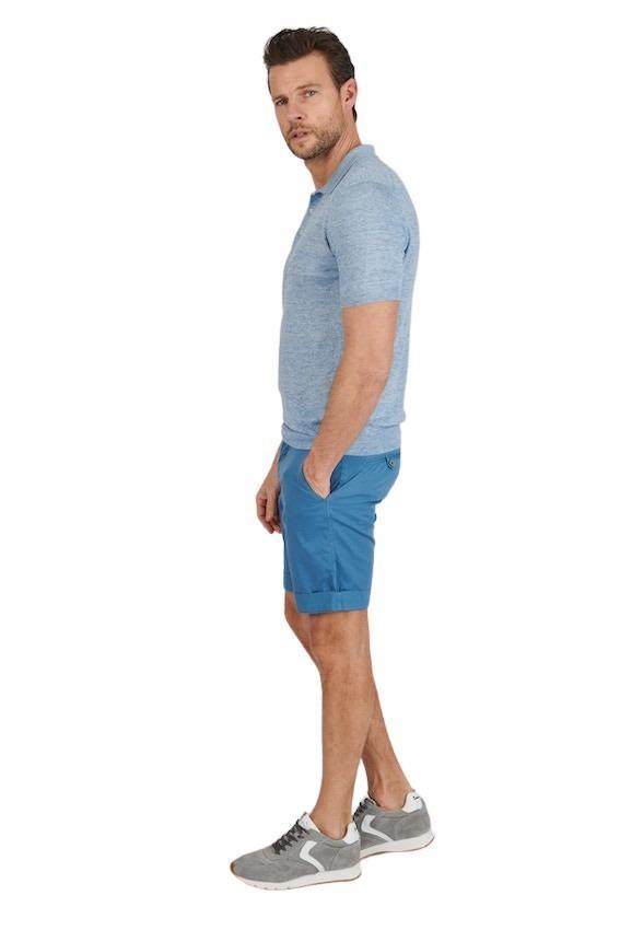 Gran Sasso Men polo shirt korte mouwen heren blauw - Artson Fashion