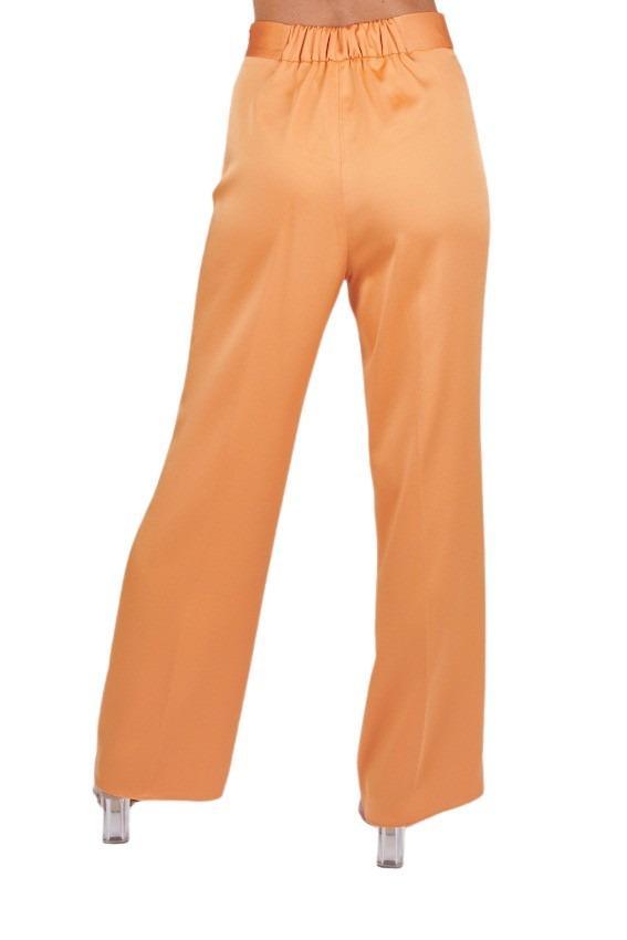 Linea Raffaelli broek dames oranje - Artson Fashion