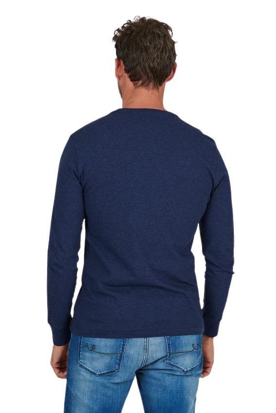 Polo Ralph Lauren Men t-shirt lange mouwen heren blauw - Artson Fashion