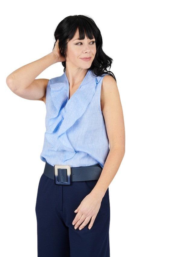 Scapa Flow topje dames blauw - Artson Fashion